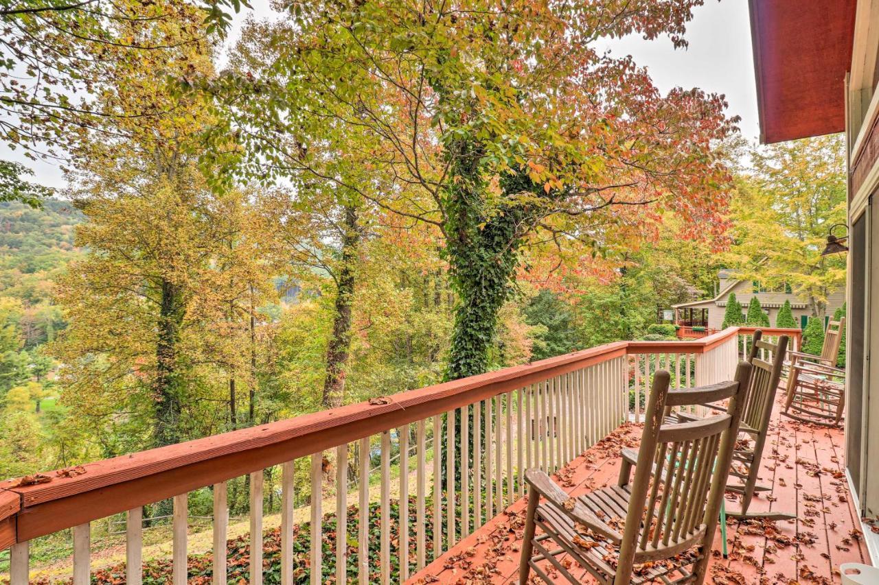 Rustic Red Cabin With Deck In Maggie Valley Club! Zewnętrze zdjęcie